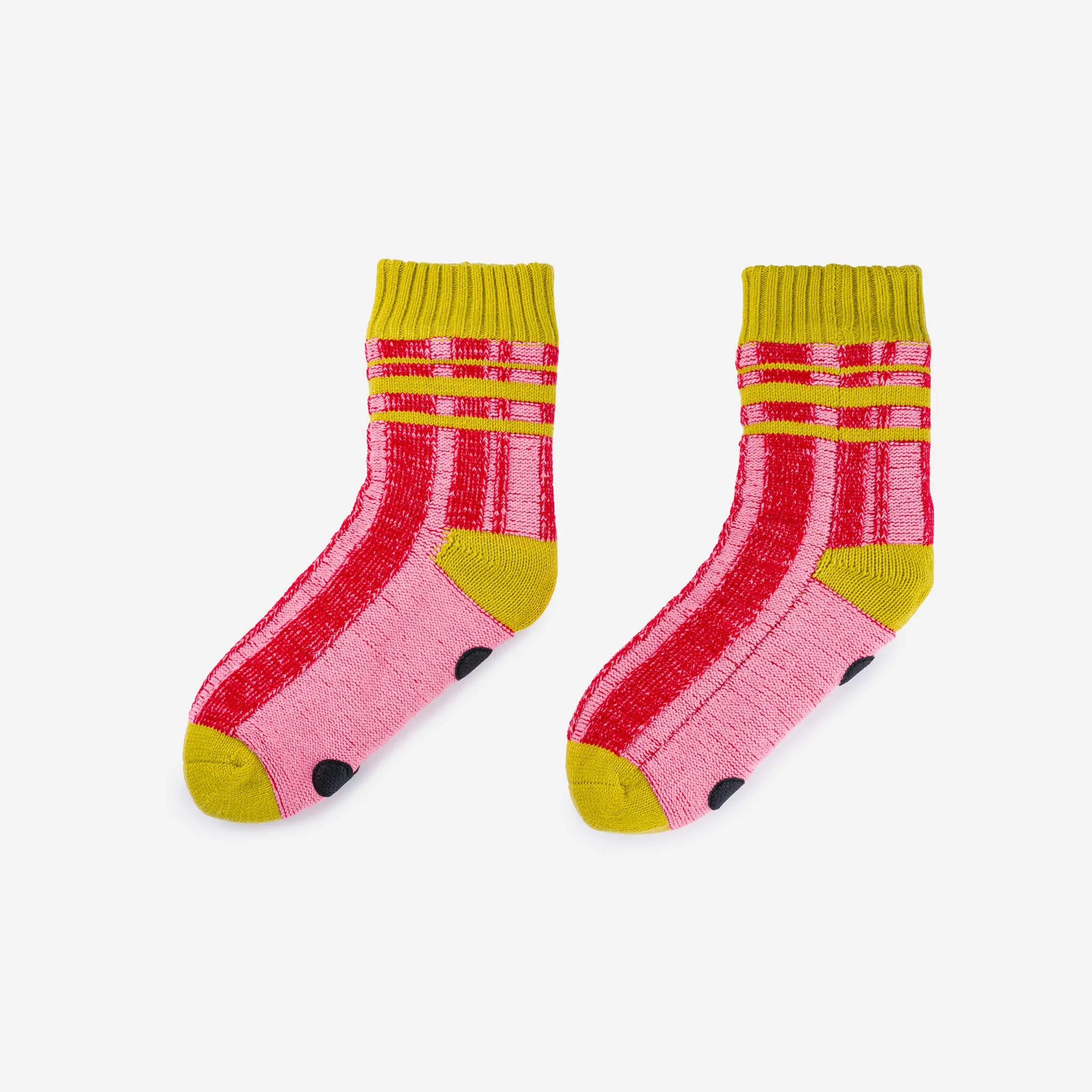 Plaid Stripe House Socks sold by Verloop LLC product image thumbnail 4