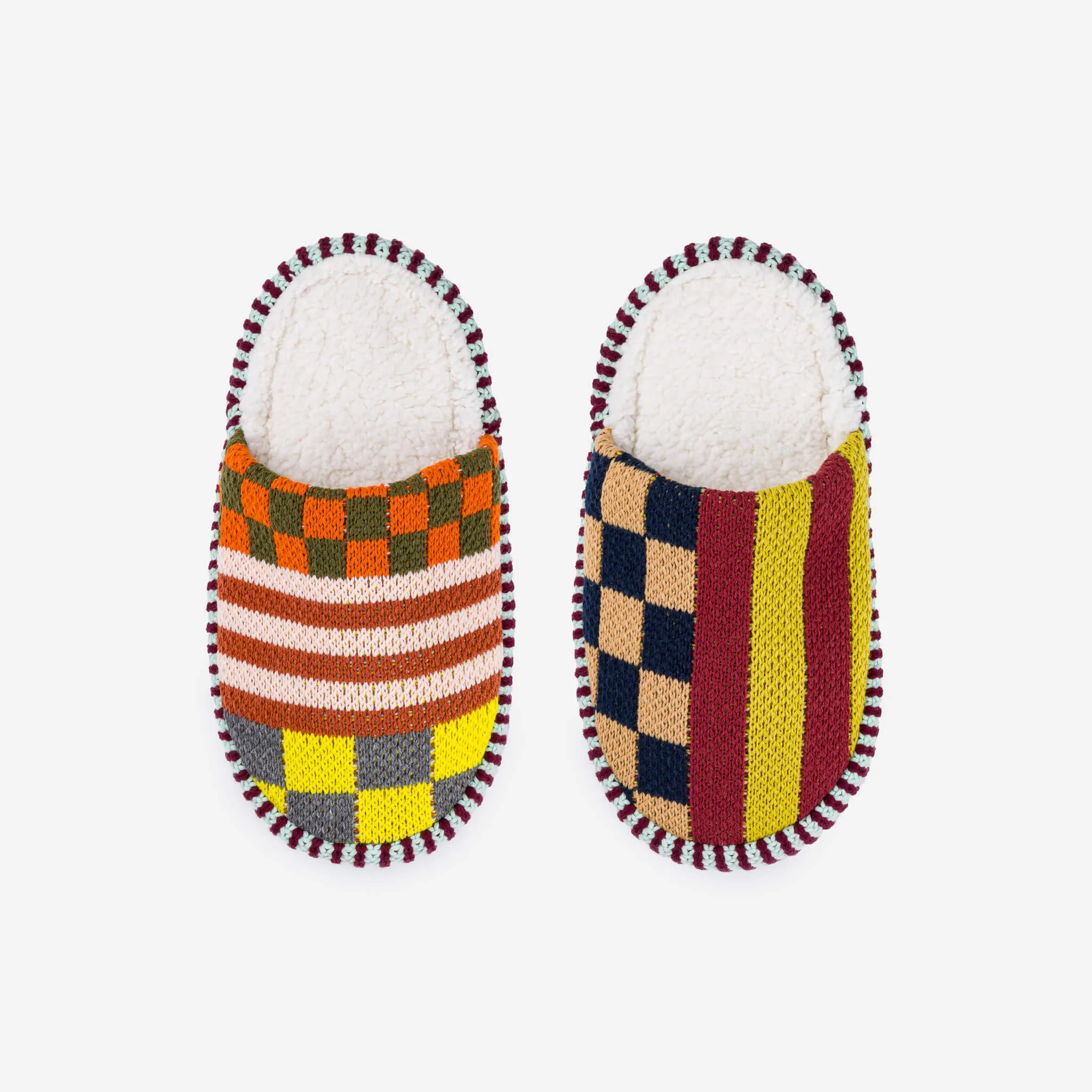 Pattern Patch Slide Slippers sold by Verloop LLC product image thumbnail 2