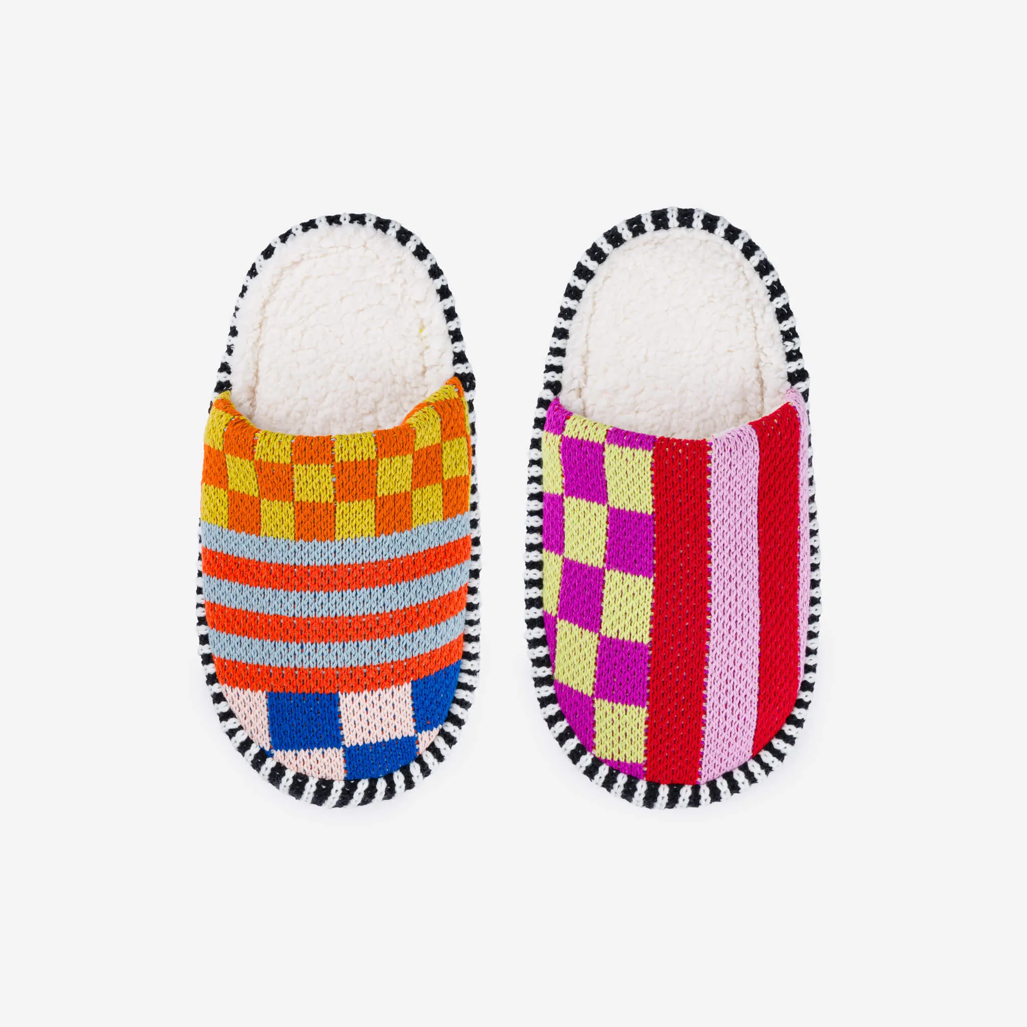 Pattern Patch Slide Slippers sold by Verloop LLC
