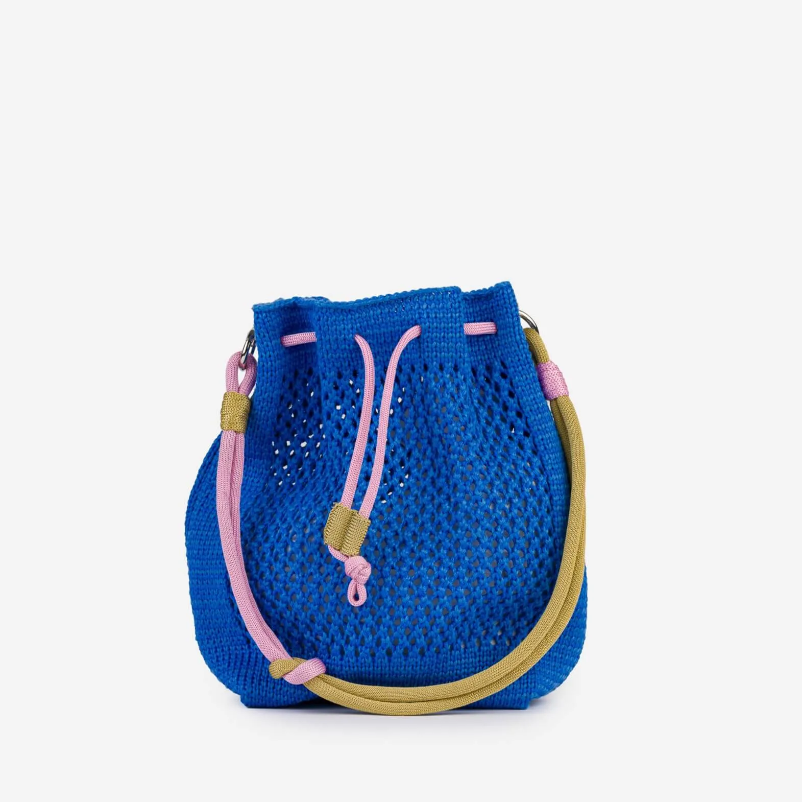 Drawstring Raffia Mini Bag sold by Verloop LLC product image thumbnail 3