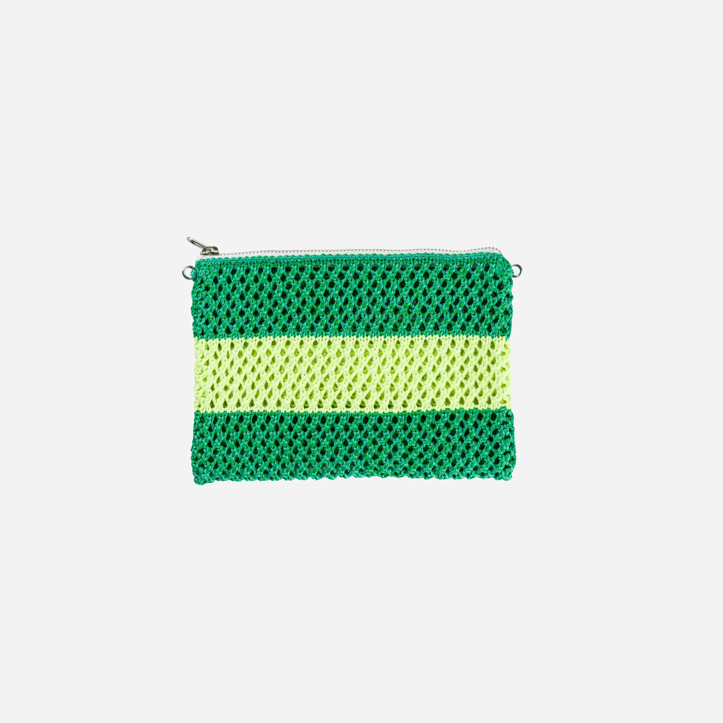 Stripe Raffia Pouch sold by Verloop LLC