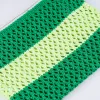 Stripe Raffia Pouch sold by Verloop LLC