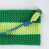 Stripe Raffia Pouch sold by Verloop LLC