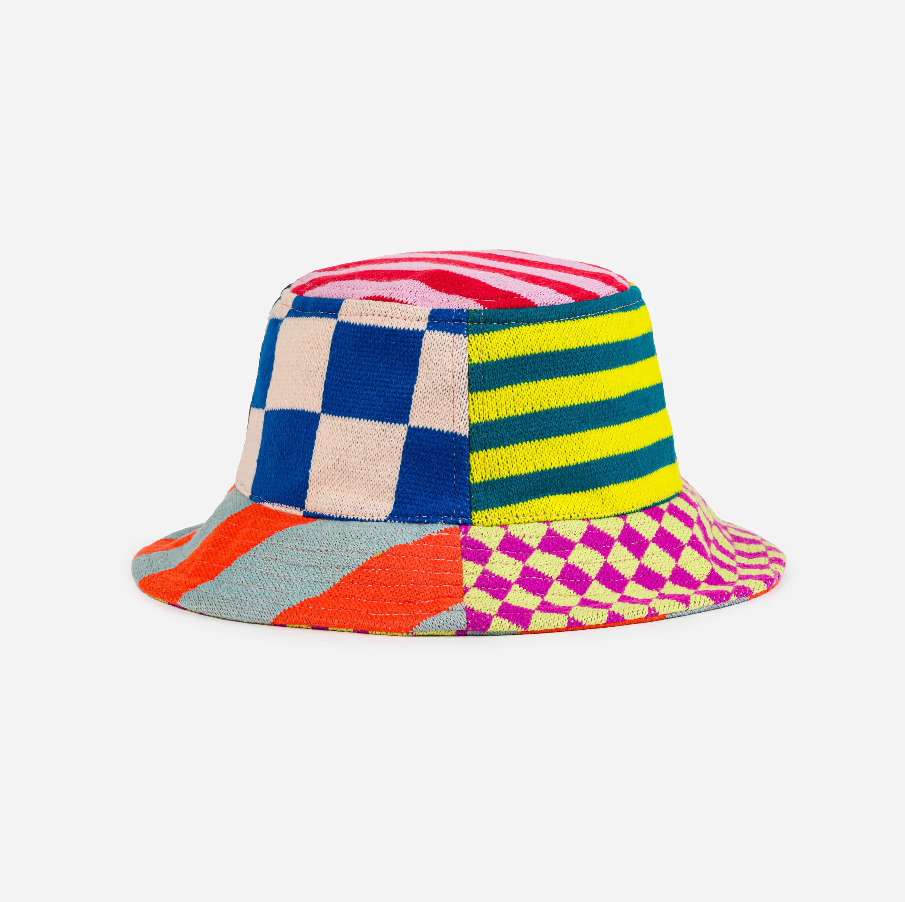 Pattern Patch Bucket Hat sold by Verloop LLC