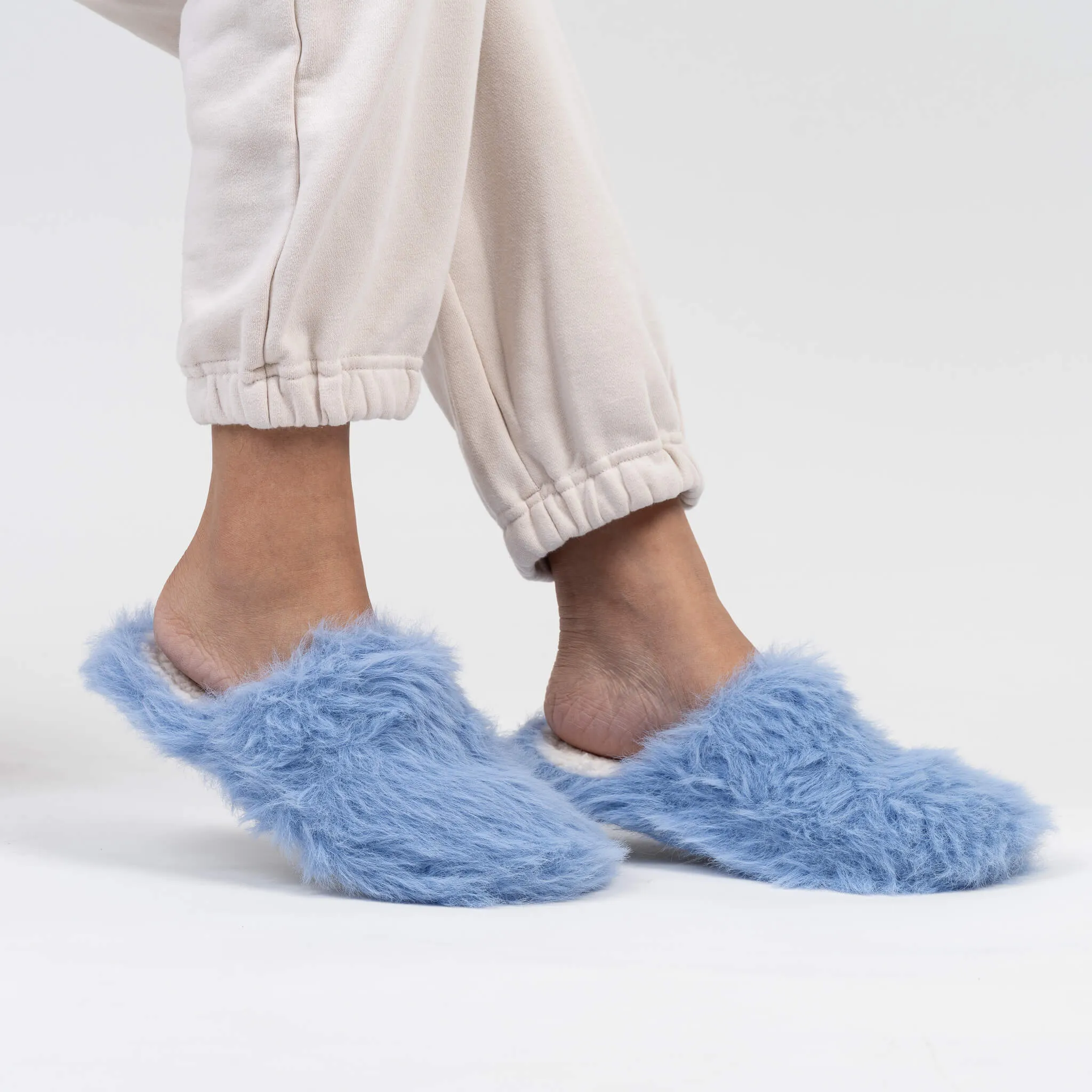 Faux Fur Slide Slippers sold by Verloop LLC product image thumbnail 3