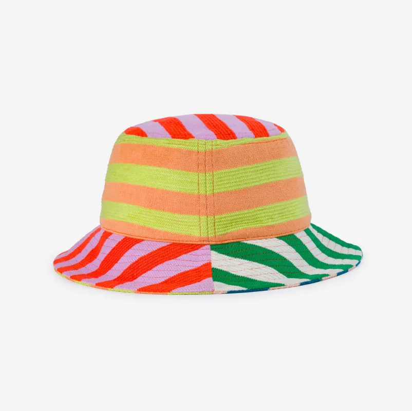 Super Stripe Bucket Hat sold by Verloop LLC