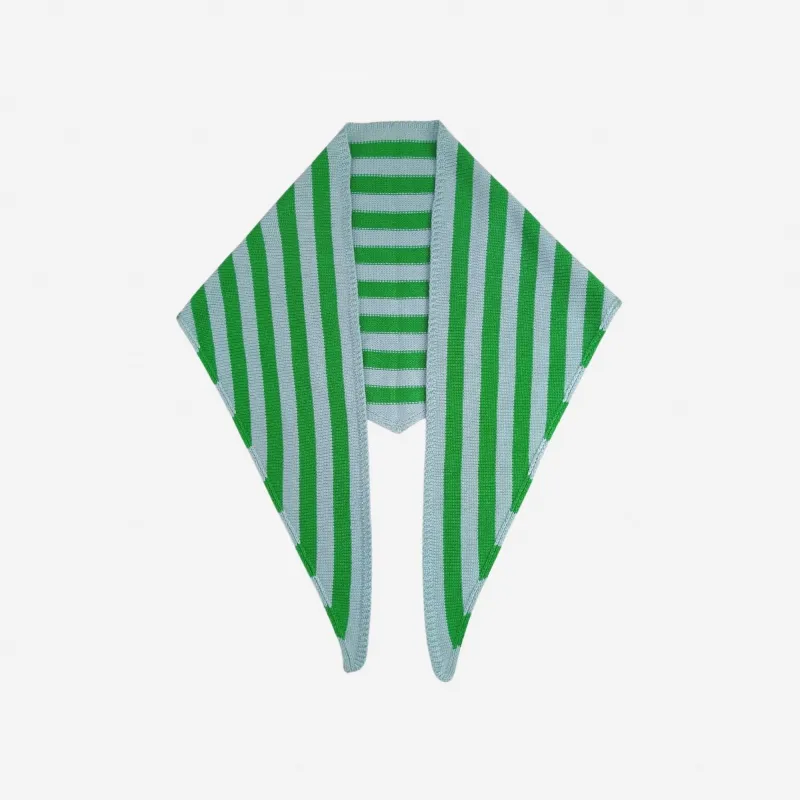 Simple Stripe Triangle Scarf sold by Verloop LLC