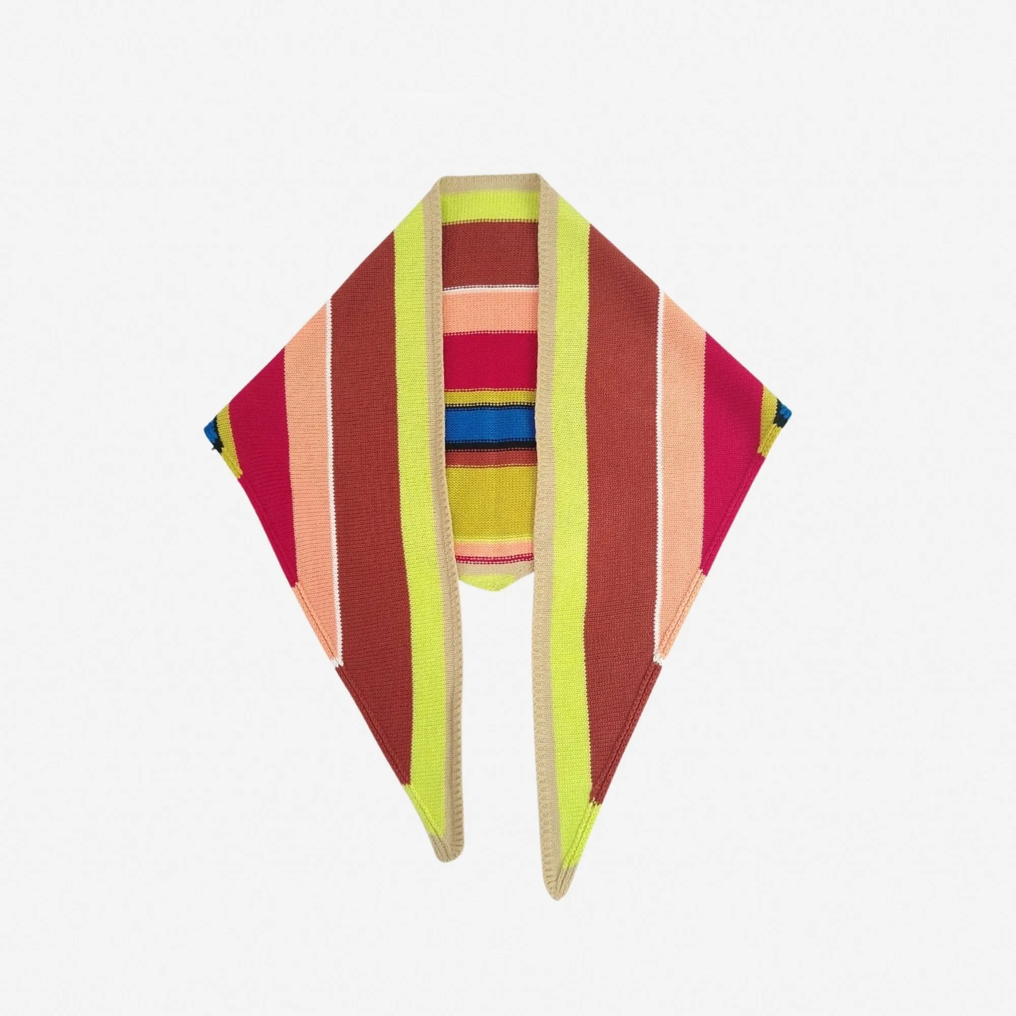 Multi Stripe Triangle Scarf sold by Verloop LLC product image thumbnail 3