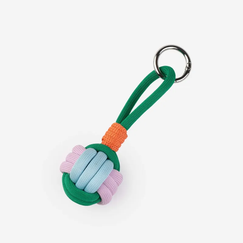 Puff Knot Keychain made by Verloop LLC