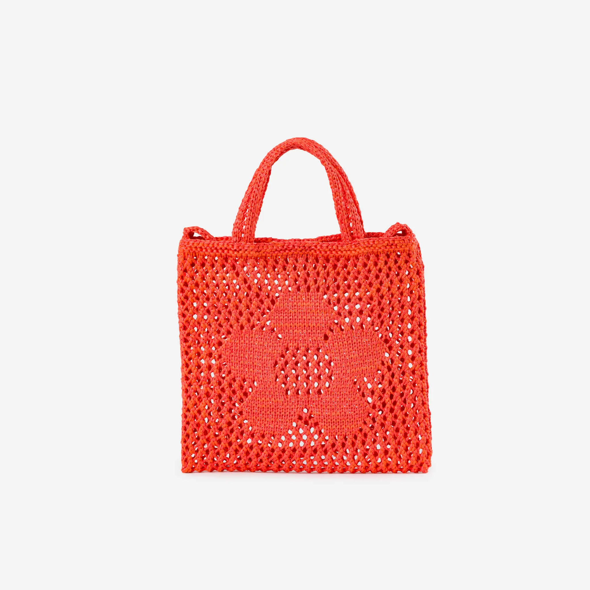 Flower Raffia Mini Tote sold by Verloop LLC