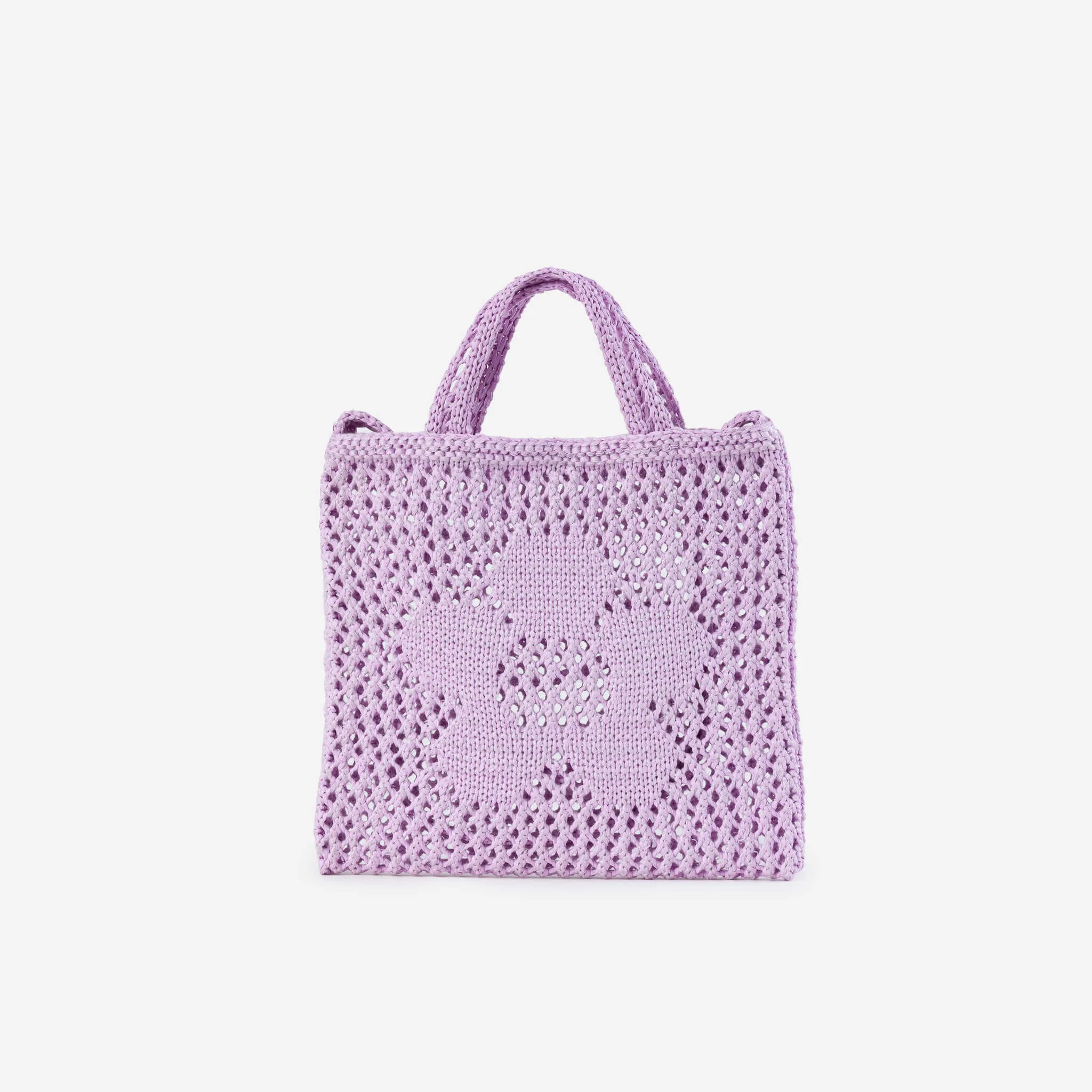 Flower Raffia Mini Tote sold by Verloop LLC product image thumbnail 2