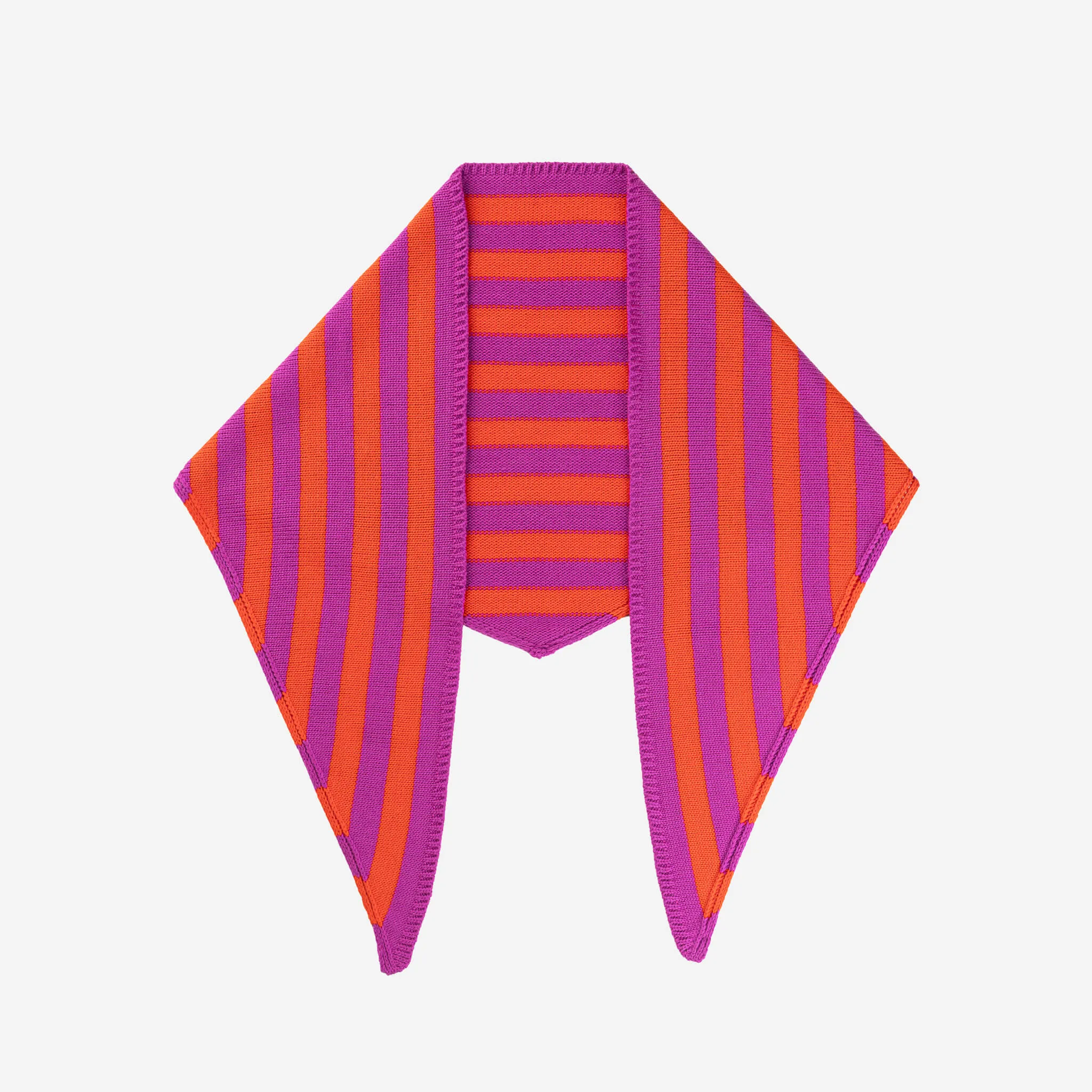 Simple Stripe Triangle Scarf sold by Verloop LLC product image thumbnail 3