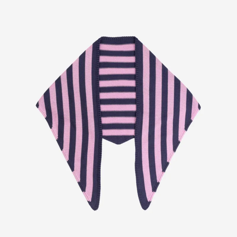 Simple Stripe Triangle Scarf made by Verloop LLC