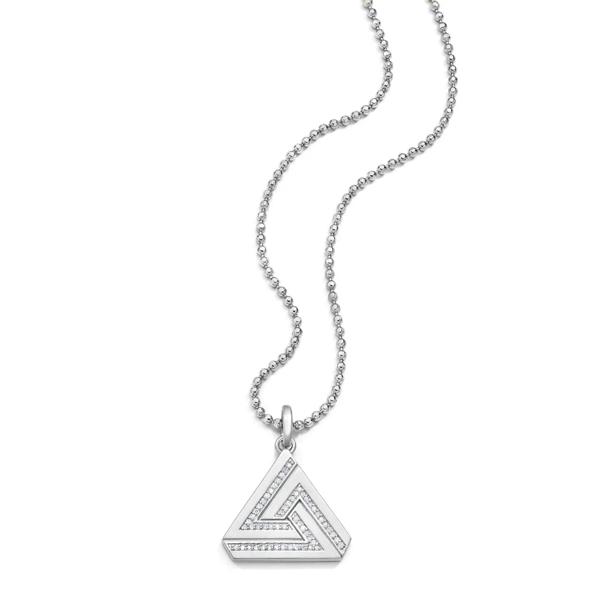 Small Silver Abracadabra Triangle Series 1 sold by Aaron Basha