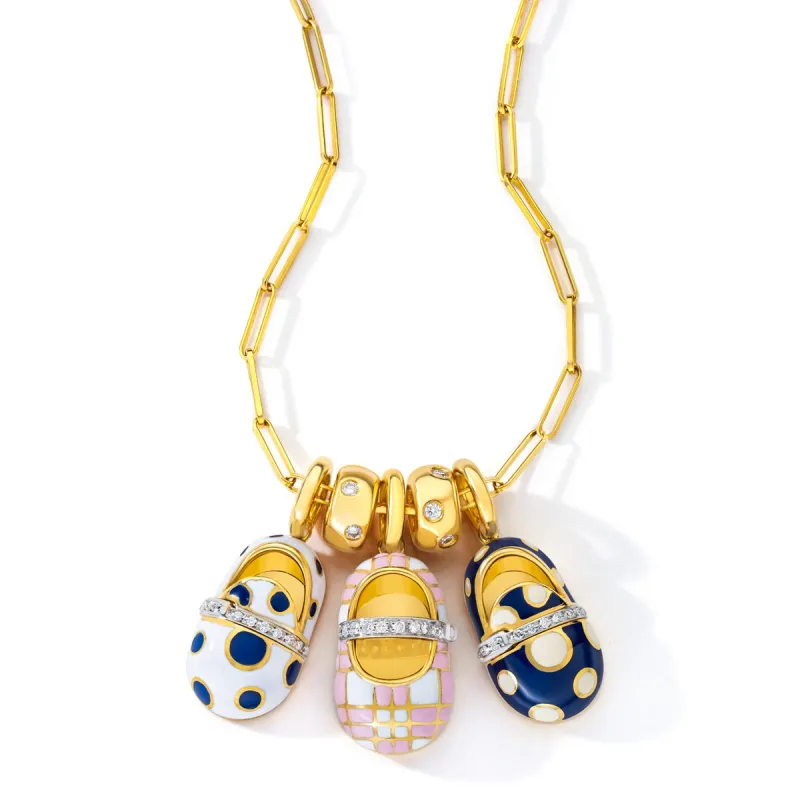 Loafer & Checkered Necklace sold by Aaron Basha