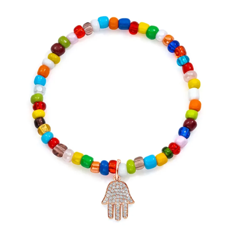 Rose Gold Large Hamsa sold by Aaron Basha