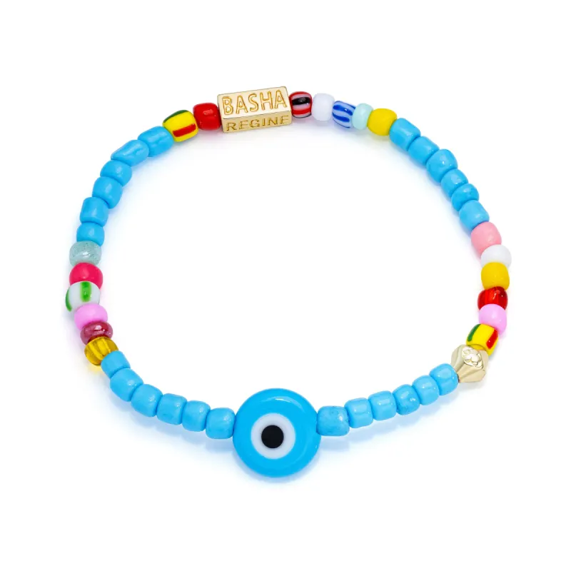 Women's Turquoise Beaded Stretch Bracelet sold by Aaron Basha