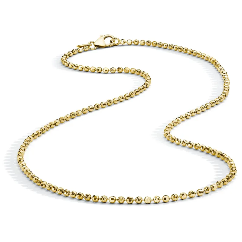 18K Faceted Chain sold by Aaron Basha