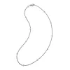 18K White Gold Diamond Bezel Necklace  - PRE ORDER sold by Aaron Basha