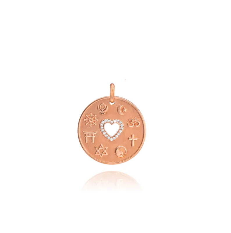 Love Is My Religion Rose Gold sold by Aaron Basha