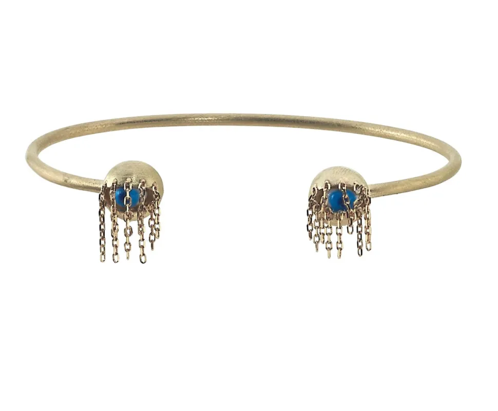 Shoosha Fringe Eye Cuff   4-6 Week Delivery sold by Aaron Basha