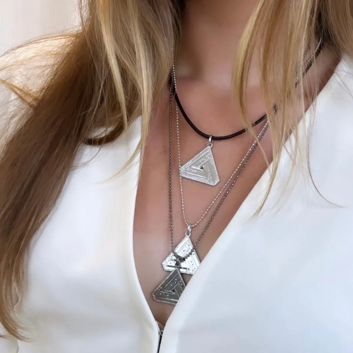 Large Abracadabra Silver Triangle Series 5 sold by Aaron Basha product image thumbnail 5