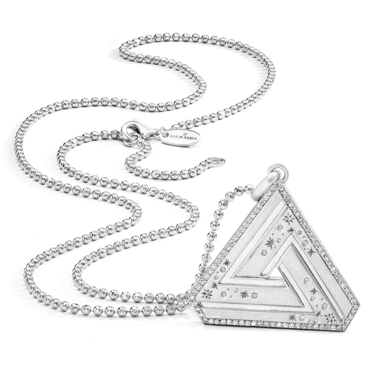 Large Abracadabra Silver Triangle Series 5 sold by Aaron Basha
