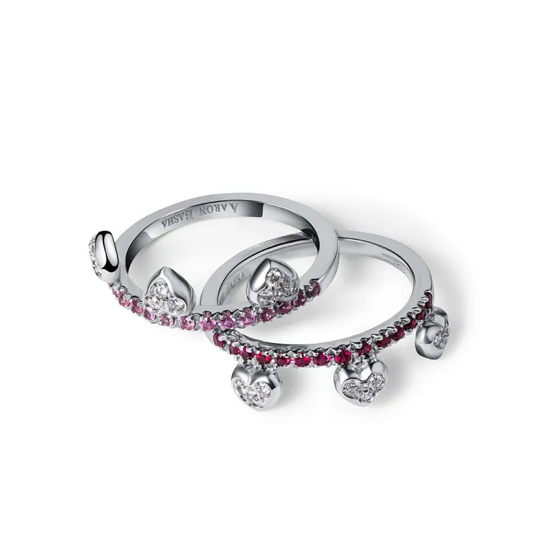 Queen of Hearts Ring Set sold by Aaron Basha