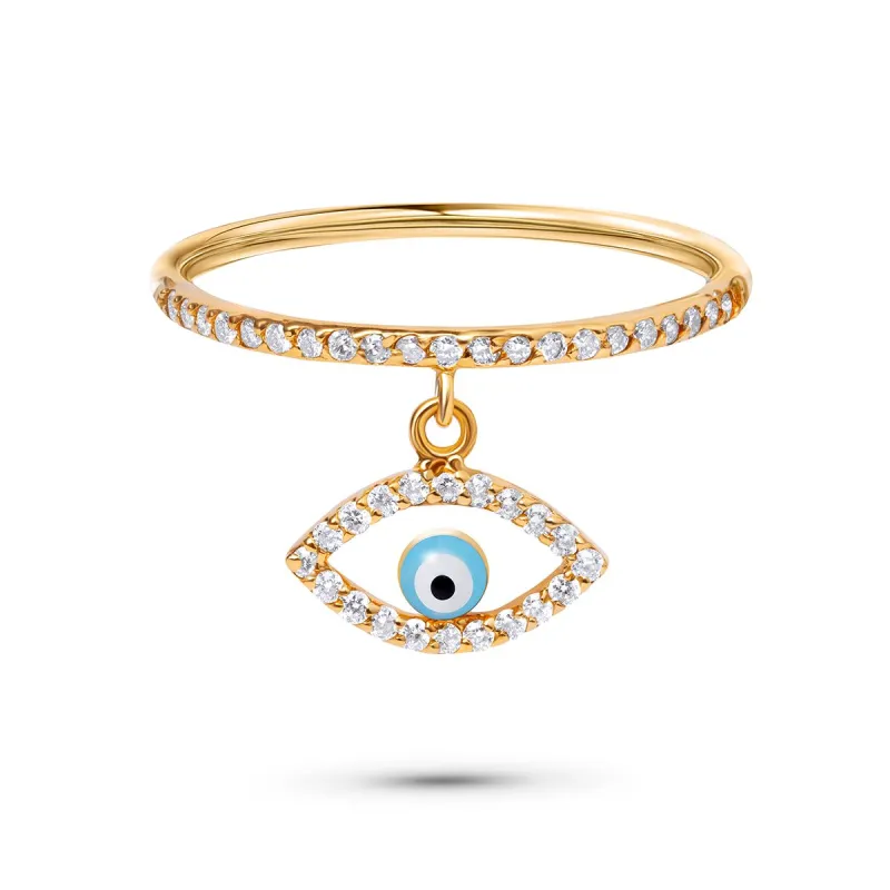 Diamond Band Drop Eye sold by Aaron Basha