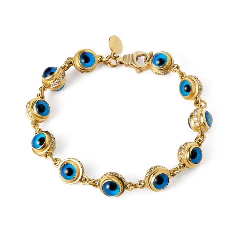 Glass Eye Bracelet sold by Aaron Basha