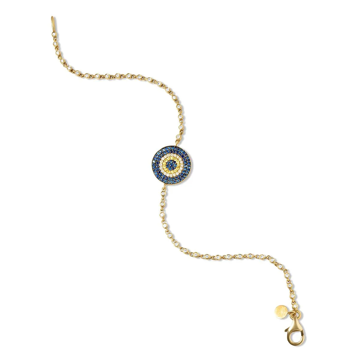 Sapphire & Diamond Eye Bracelet sold by Aaron Basha