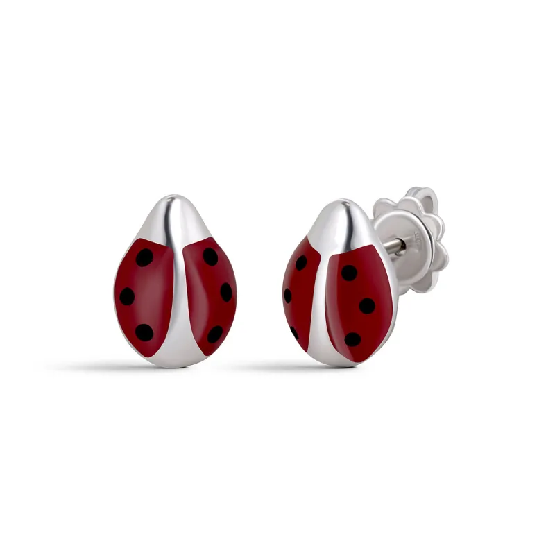 Ladybug Studs Large sold by Aaron Basha