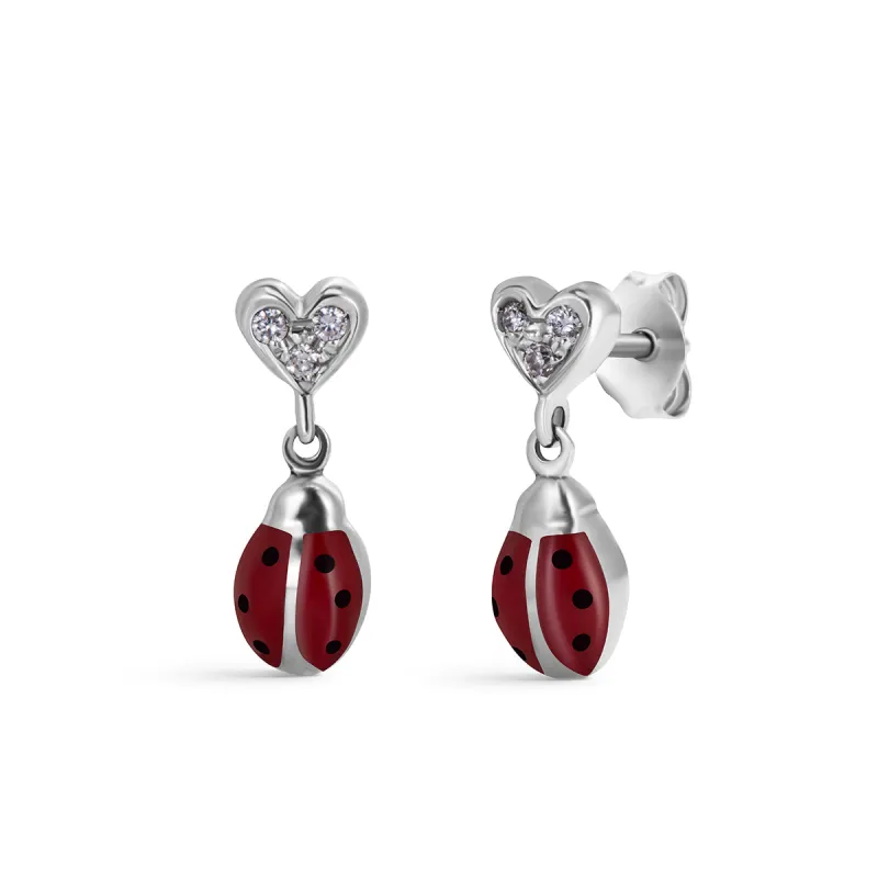 Ladybug Diamond Heart sold by Aaron Basha