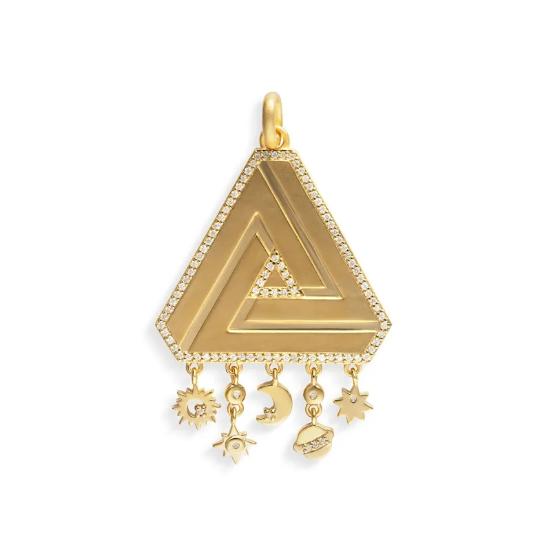 Large Abracadabra Triangle Series 6 sold by Aaron Basha