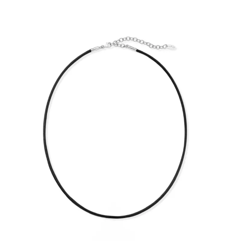 Black Leather Necklace sold by Aaron Basha