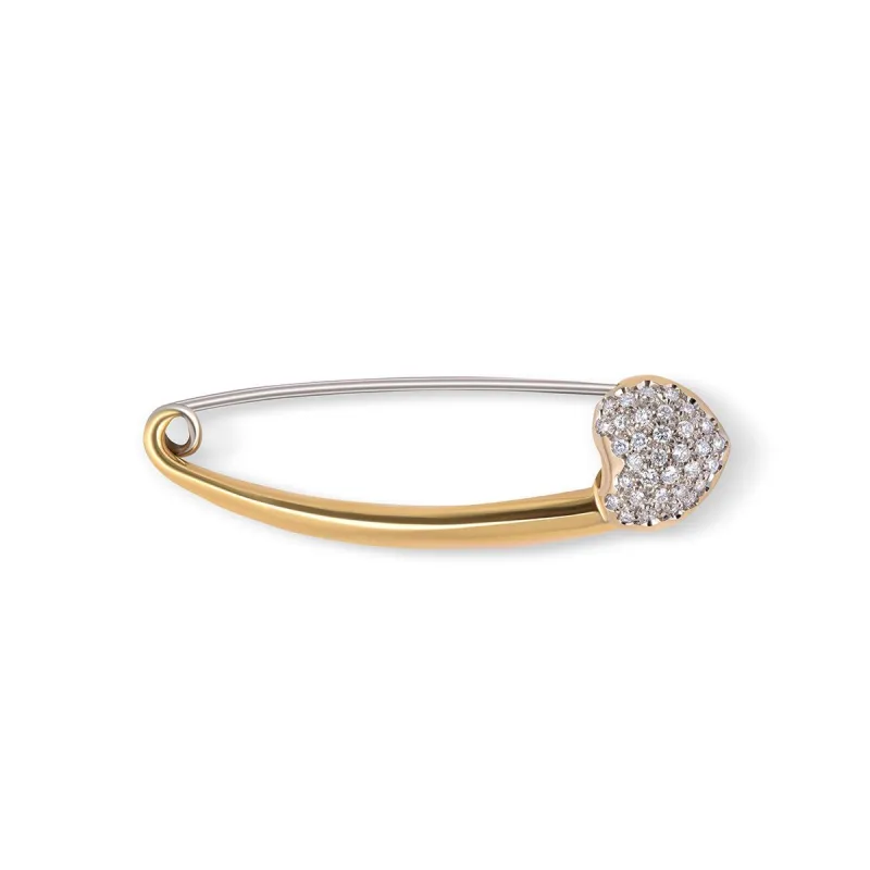 Pave Heart Pin sold by Aaron Basha