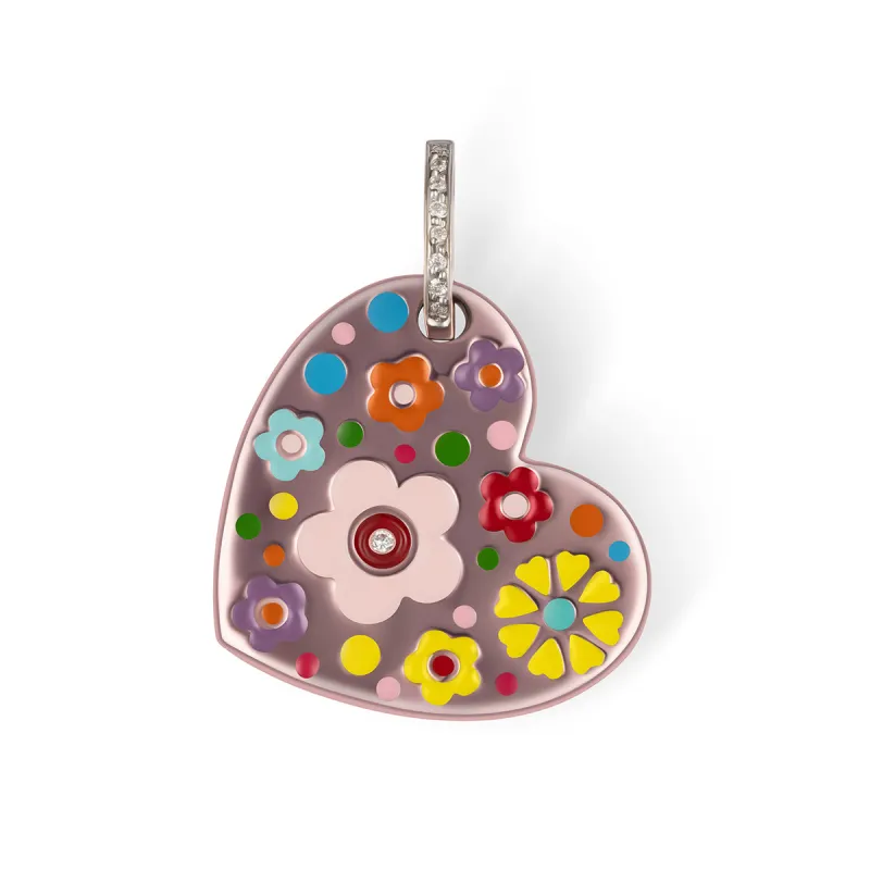 Ceramic Floating Heart sold by Aaron Basha
