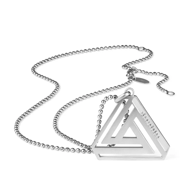 Large Silver Abracadabra Triangle Simple Series 4 sold by Aaron Basha