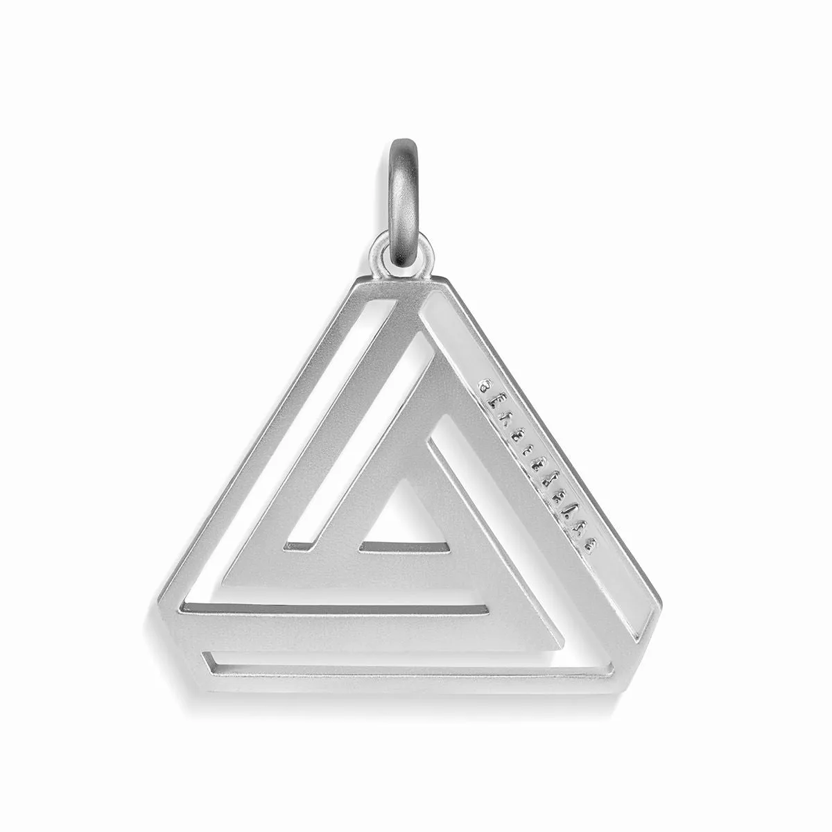 Large Silver Abracadabra Triangle Simple Series 4 sold by Aaron Basha product image thumbnail 2