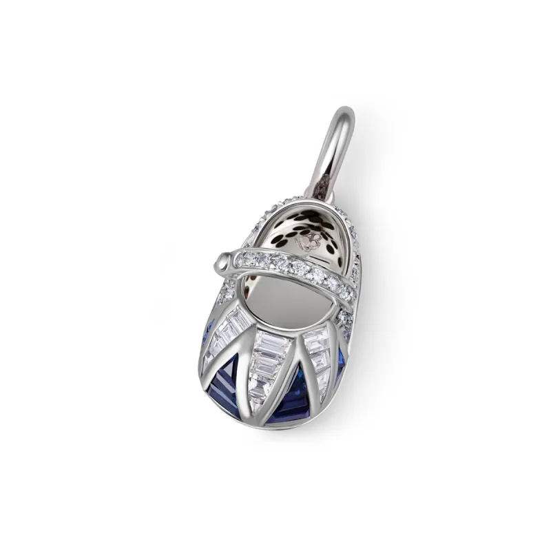 Baguette Diamond & Gemstone Shoe sold by Aaron Basha