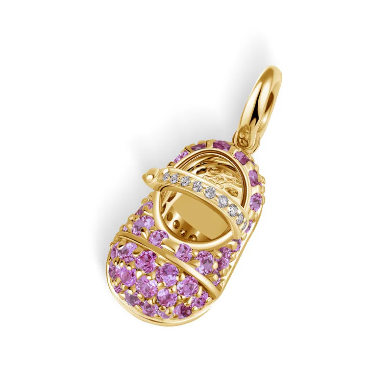 Pink Sapphire Gemstone Shoe sold by Aaron Basha