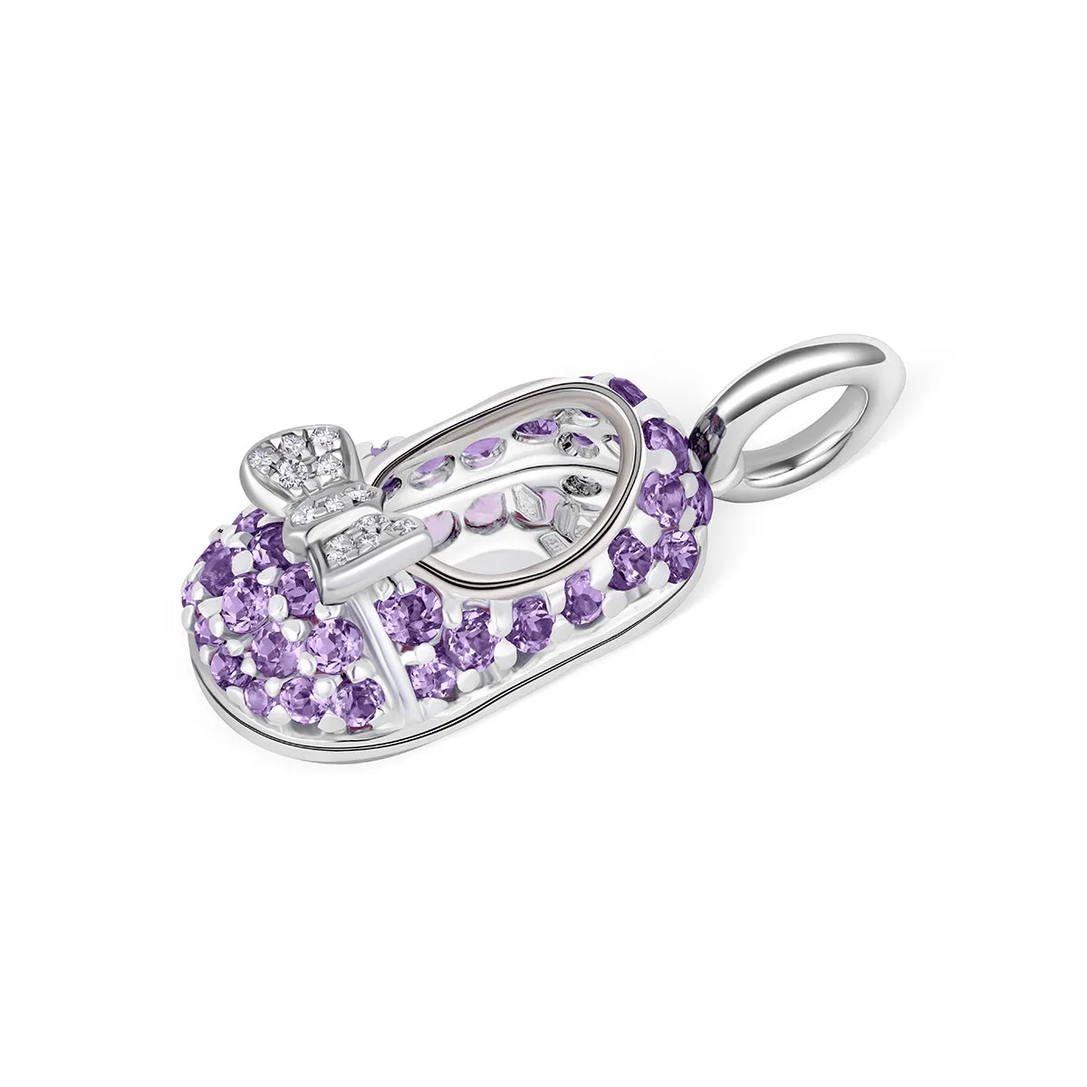 Amethyst Gemstone Shoe sold by Aaron Basha product image thumbnail 2
