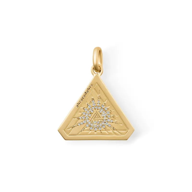 Small Abracadabra Sunburst Triangle Series 7 sold by Aaron Basha