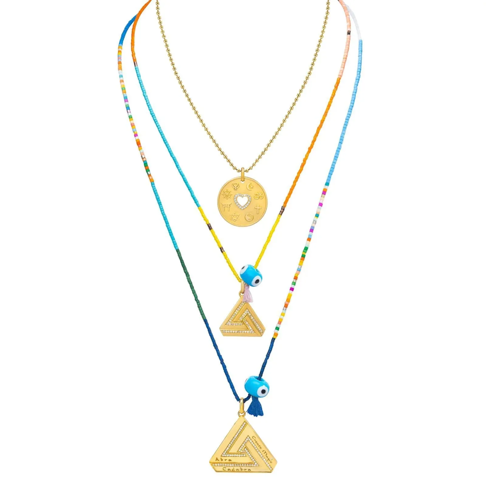 Nola Eye Necklace sold by Aaron Basha product image thumbnail 4