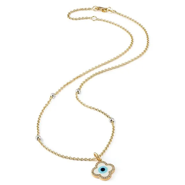 The Natalie Clover Eye Charm sold by Aaron Basha product image thumbnail 3