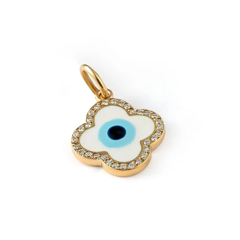 The Natalie Clover Eye Charm sold by Aaron Basha product image thumbnail 2