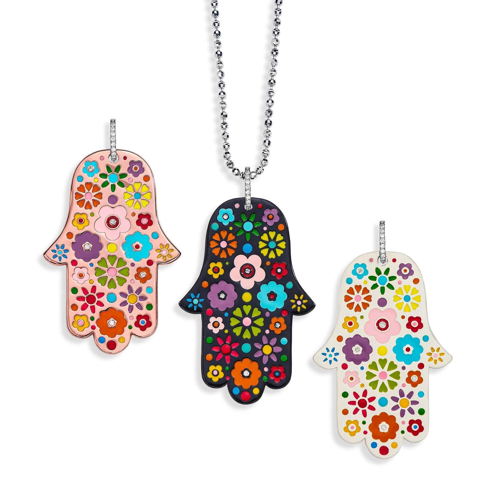Flower Power Hamsa sold by Aaron Basha