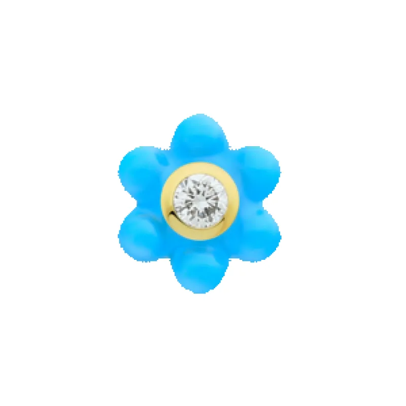 Yellow gold | Flower Power Symbols sold by Aaron Basha
