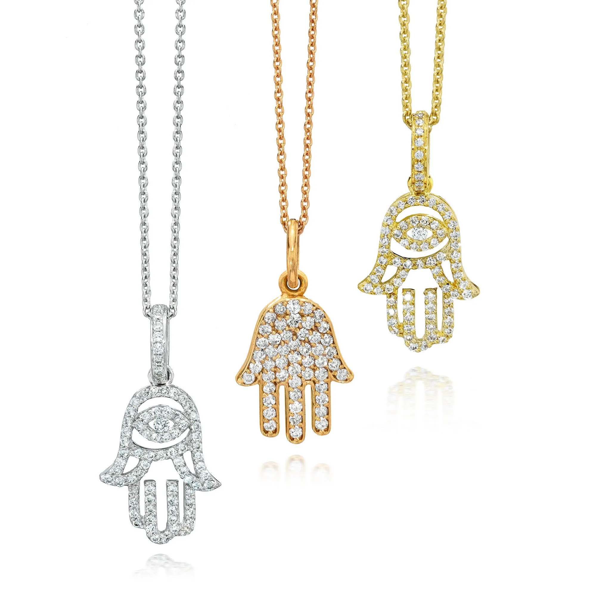 Hamsa Amulettes sold by Aaron Basha