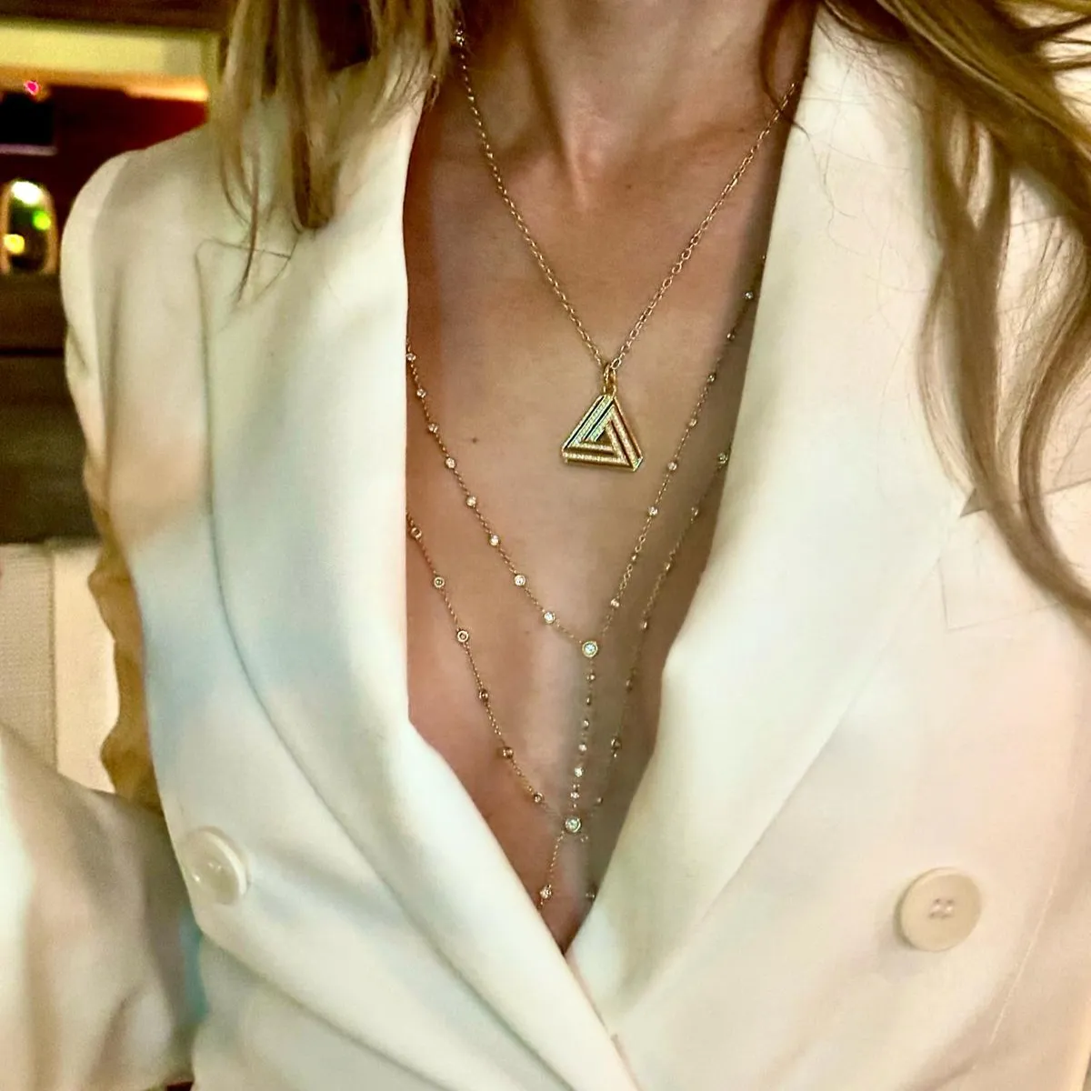 Diamond Body Chain sold by Aaron Basha